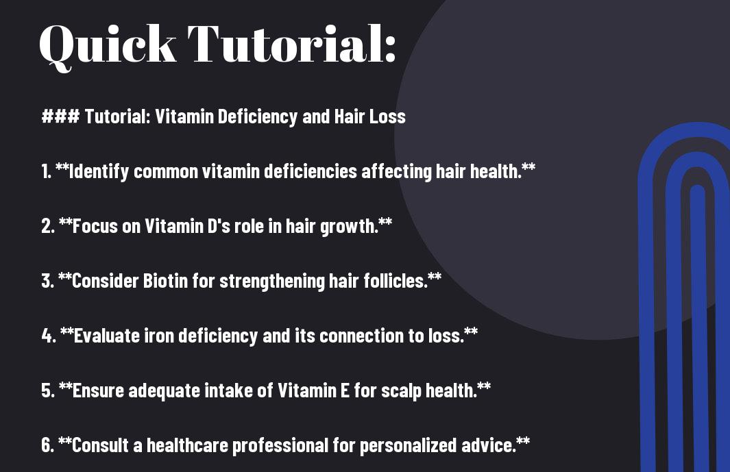 Which Vitamin deficiency causes Hair Loss 3 which vitamin deficiency causes hair loss gpa 1